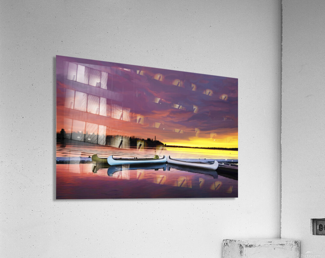 Pink Sky in the Morn Acrylic Print