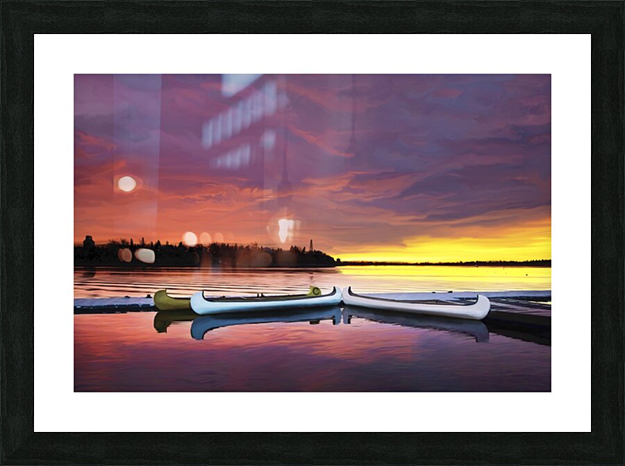 Pink Sky in the Morn Picture Frame print