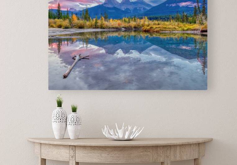 Autumn at Three Sisters by Andrea Belcher